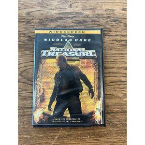 National Treasure 2004 DVD Action Thriller Nicolas Cage Jon Voight Pre-Owned
